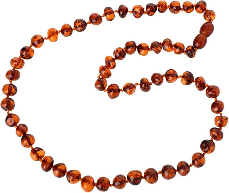 AmberJewelry Baltic Amber Necklaces for Adults - 18-21.6 inches Made from Authentic/Polished Baltic Amber Beads