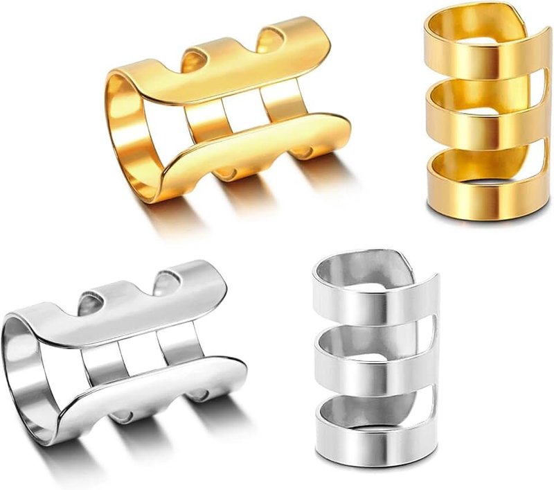 JewelrieShop Earcuffs for Men Stainless Steel Clip on Cartilage Helix Ear Cuffs Non-Piercing Punk Earrings Women
