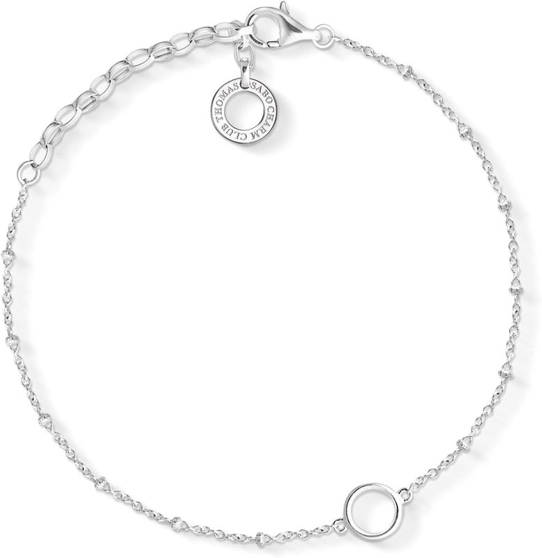 Thomas Sabo Thomas Sabo Women Charm Bracelet Charm Club 925 Sterling Silver X0231-001-12