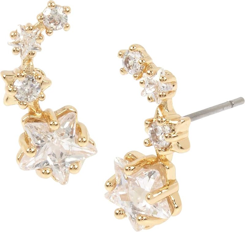 Betsey Johnson Shooting Star Earrings