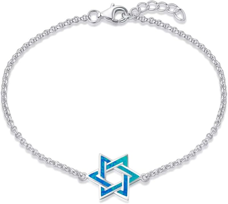 FANCIME sterling-silver opal