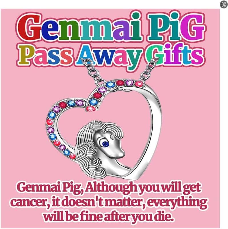 Temulnee First Day at School Gifts Unicorn Necklace for Girls Starting School Gift Back to Schools Unicorns Necklaces Daughter Granddaughter Niece Little Girl Jewellery Idea, No