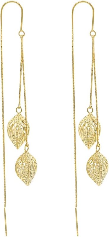 Sonateomber Butterfly Pearl Drop Dangle Earrings for Women - Elegant Natural Freshwater Pearl Dangling Bridal Earrings - Dainty Long Gold Chain Tassel - Trendy Teacher Thanksgiving Gift