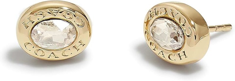 COACH Women's Signature Stud Earrings
