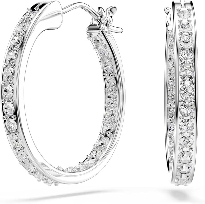 Swarovski Sommerset Collection Hoop Earrings