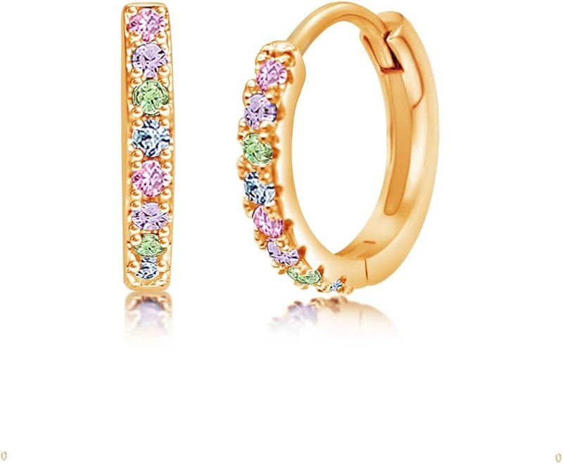 Chanteur Hypoallergenic Earrings For Girls | Small Hoop Earrings for Girls | Girl Earrings | Huggie Earrings For Girls | Earrings For Teen Girls | Small Hoop Earrings for Women | Kids Earrings