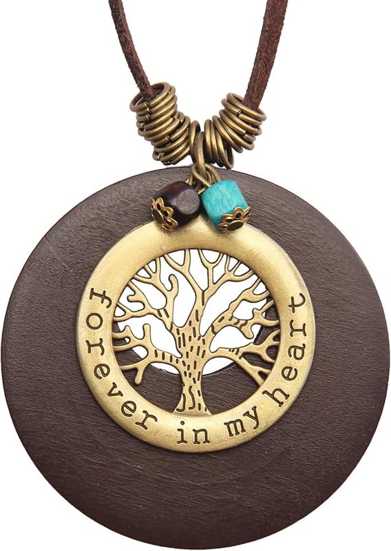 joymiao Bolo Tie for Men Black Leaves Silver Native American Western Leather Necklace Cowboy Neckties