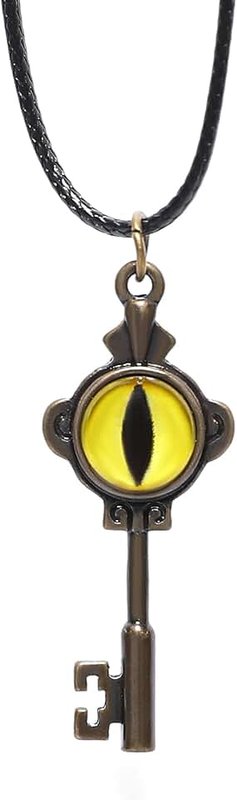 ASVP Shop The Owl House Key Necklace, The Owl House Portal Key, Lumity Necklace, Amity Cosplay