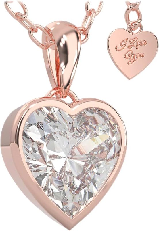 SERASAR Premium Necklace Women | 925 Sterling Silver | 18 Carat Real Gold Plating | Adjustable Length | Four Colors | Jewelry Box Included