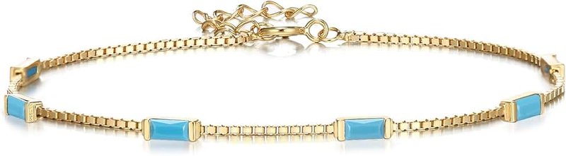 FANZE 925 Sterling Silver Birthstone Bracelets for Women, Bracelets for Women Trendy, Opal Bracelets Cubic Zirconia Bracelets, Birthday Christmas Anniversary Graduation Gifts