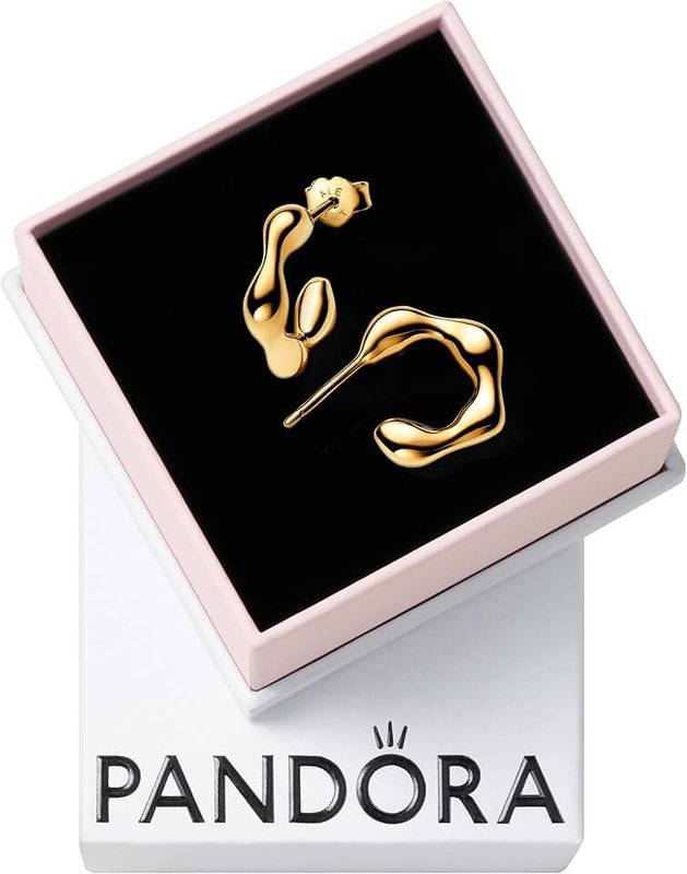 PANDORA Essence 14K Gold Plated Earrings