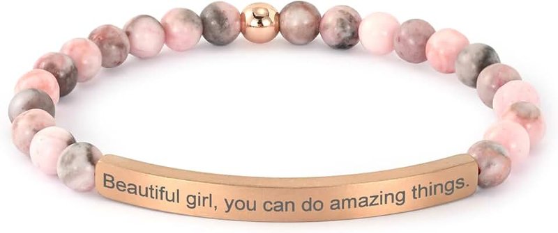 cusurlove Inspirational Bracelets for Women,18K Gold Plated Christian Bible Verse Faith Jewelry, Religious Jesus Prayer Gift for Mom, Sister, Friend