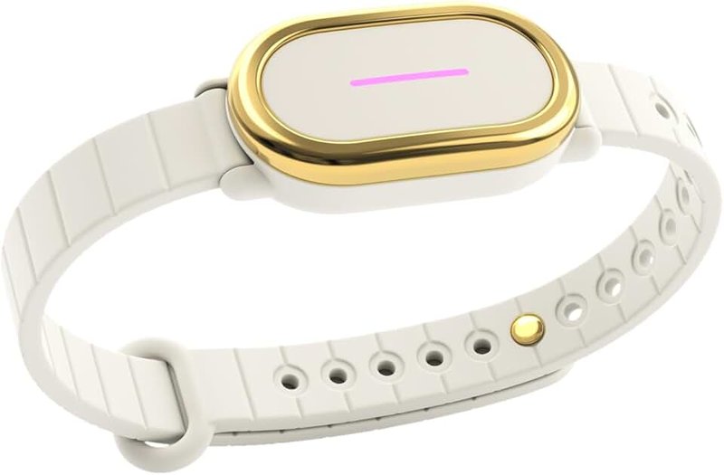 BOND TOUCH BOND TOUCH 4 Long-Distance Relationship Smart Bracelet for Couples to Feel Connected (1 Unit) Long Battery Life, Bluetooth Connection, Haptic Vibration, Compatible with iOS and Android (Off-White)