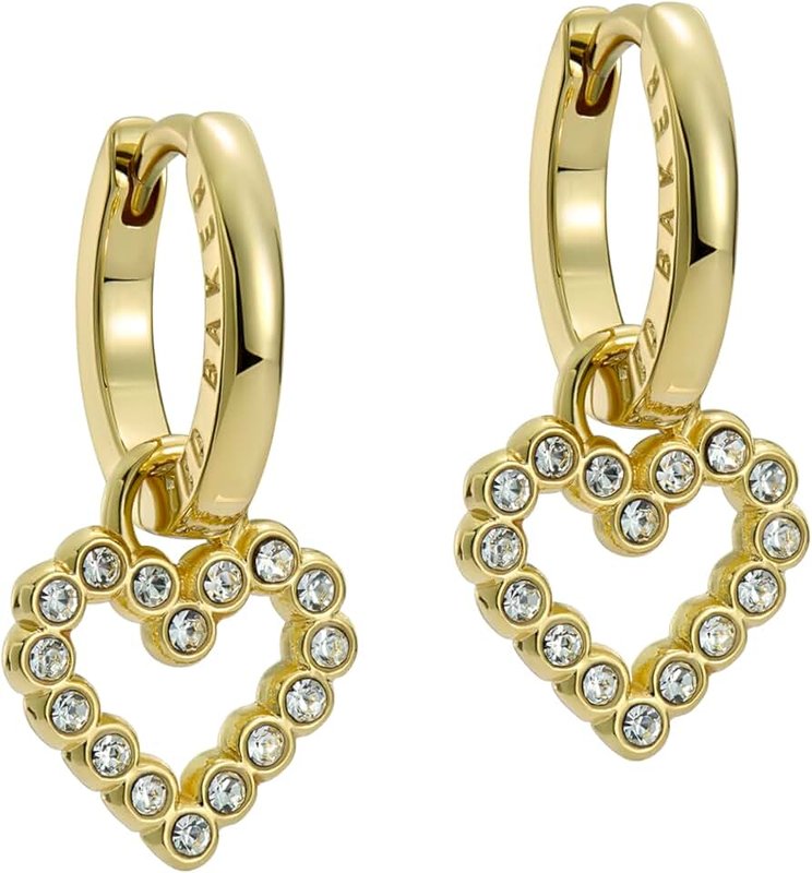 Ted Baker London Amora Crystal Halo Heart Huggie Earrings For Women