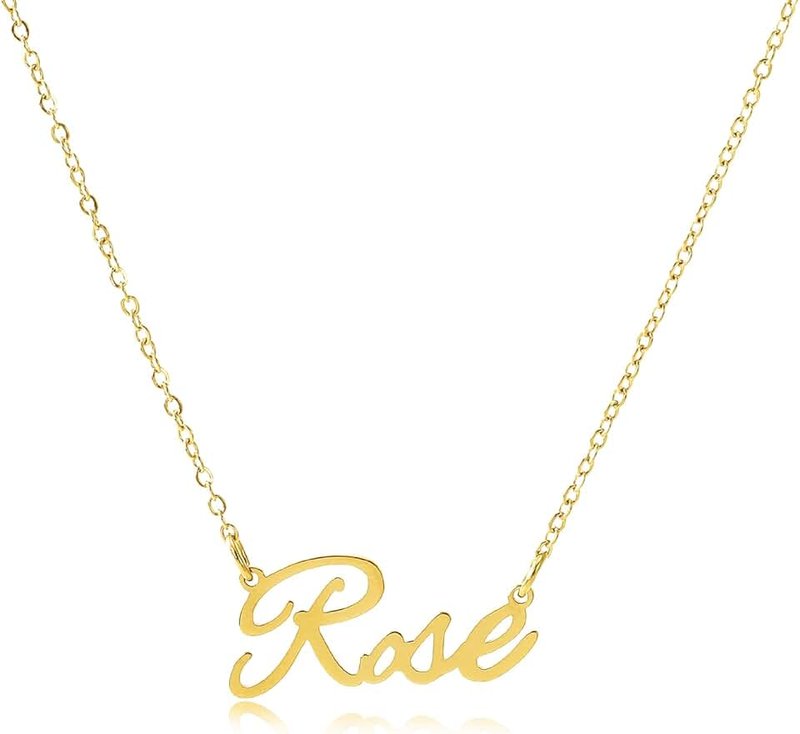 Zotair Name Necklaces made from Stainless Steel by Zotair