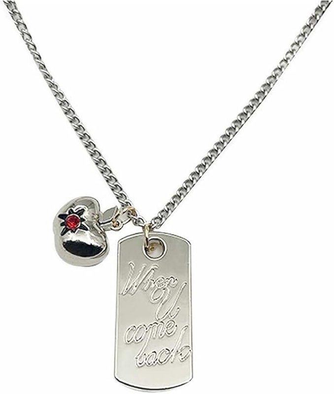 BJDhouse Love and Deepspace Caleb necklace Caleb Apple same style necklace Jewelry Acccessories Gifts Cosplay Decoration, Caleb gift