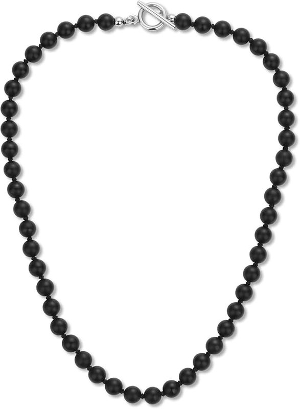 GAVU 50 cm Hand-knotted Crystal Necklace