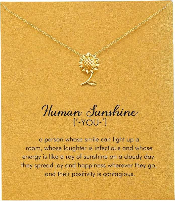 RZKING Gold Necklace for Women, Dainty Butterfly Heart Bow Rose Necklace, Gifts for Best Friend Sister Mom Girlfriend, Graduation Chritmas Birthday Anniversary Thank You Gifts