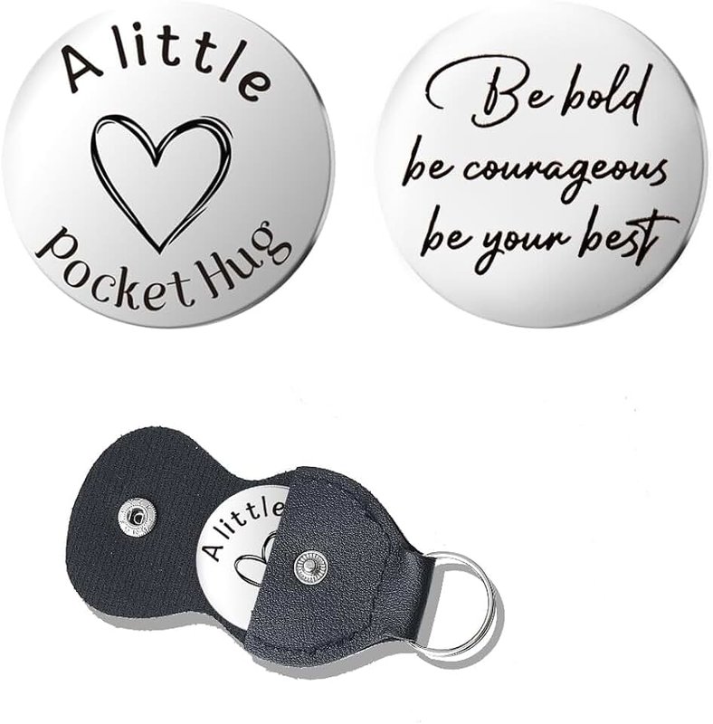 yaozeio Boyfriend Best Friend Girlfriend Christmas Xma Gifts for Wife Daughter Ispirational Birthday Gifts for Grandson Pocket Hug