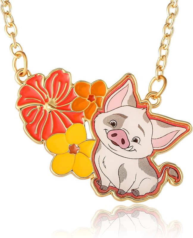 Moana Necklace for Women, 16"+3.25", Official License, Fashion Moana 2 Necklace, Disney Jewelry for Women