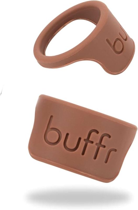 BUFFR Silicone Ring Protector for Working Out – Wedding Band Guard for Gym & Fitness – Secure, Non-Slip Rubber Ring Cover for Women