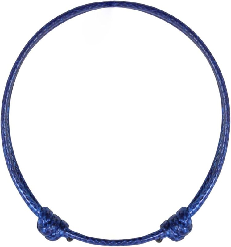 Luck Strings Adjustable Wax Nylon Cord Bracelet for Men Women Adult - Leather imitation string Unisex Waterproof Boy Girl Friendship Gift