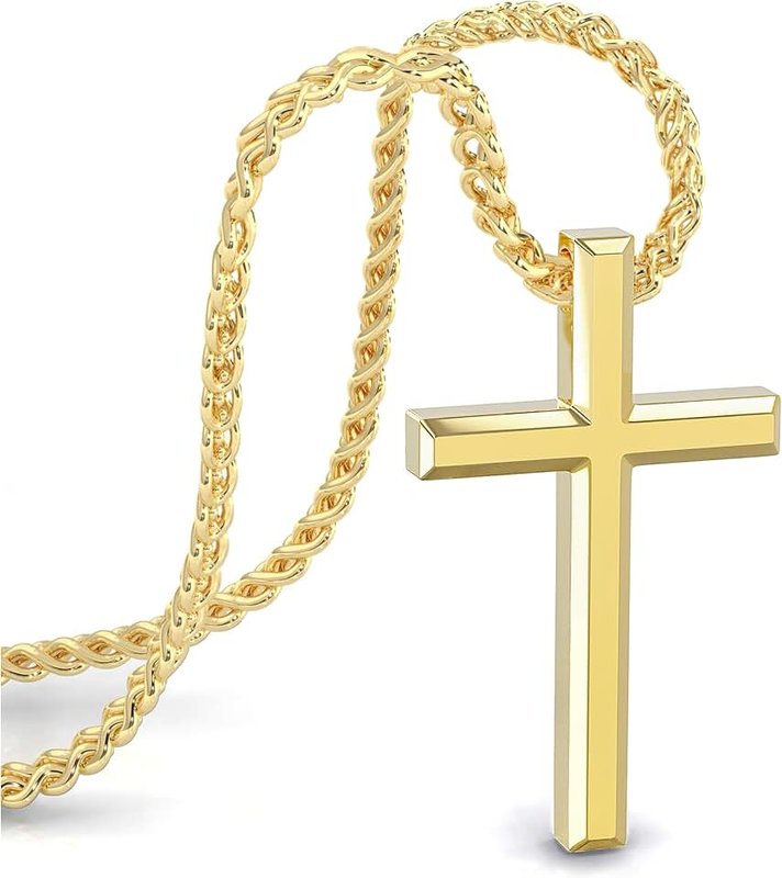 SERASAR Premium Necklace Men [Destiny] | Stainless 316L Surgical Steel | Waterproof | Solid Chain | Secure Clasp | Three Colors | Jewelry Box Included