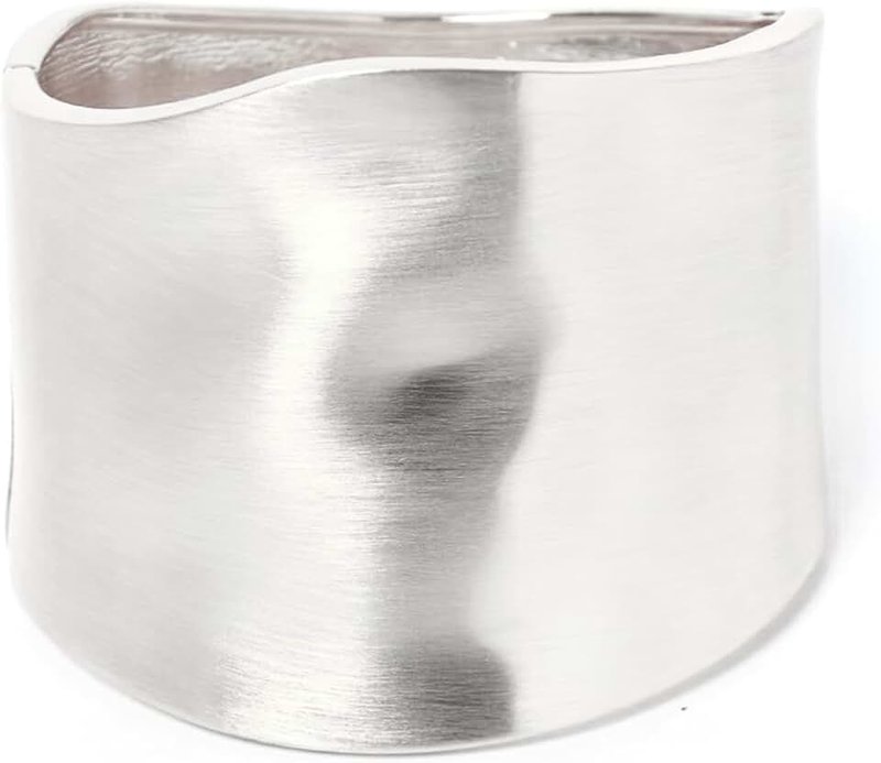 AYWFCBF Bangle Bracelets for Women | 14K Gold Plated Trendy Wide Bracelets | Hinged Arm Cuff Bangles Chunky Bracelet for Women
