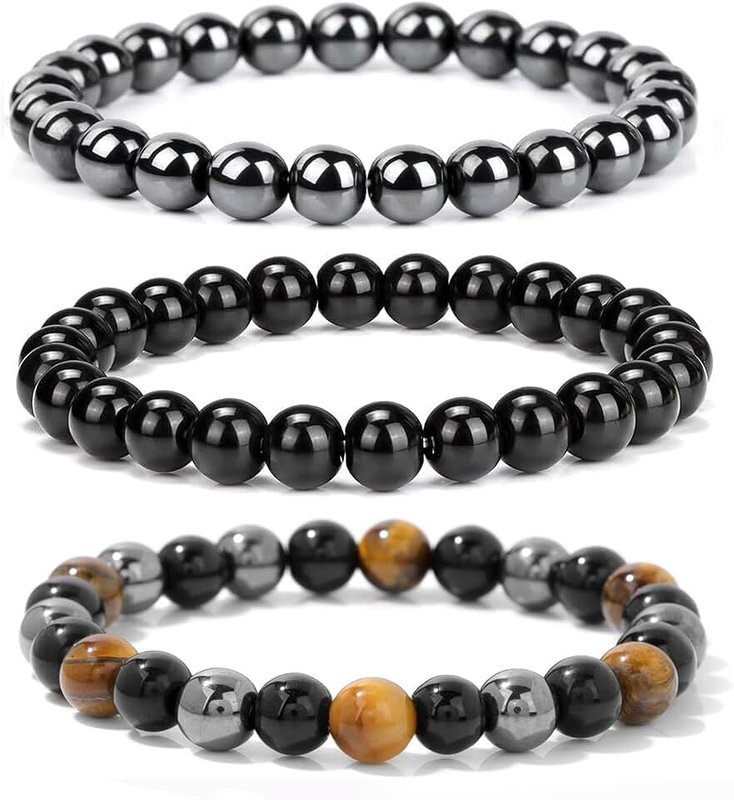 Crgwxzl 3pcs Wealth Money Bracelets,Healing Crystal Citrine African Turquoise Bracelets for Women Men,Lucky Feng Shui 8mm Natural Stone Green Aventurine Beaded Spiritual Gemstone Jewelry Gifts