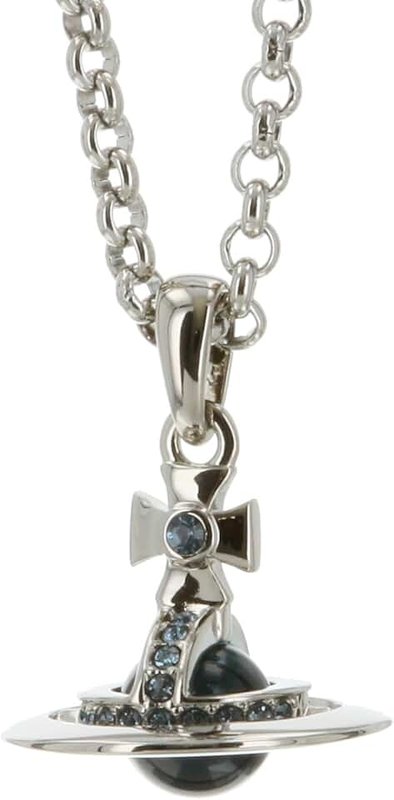 Vivienne Westwood Vivien Westwood 630203A1/02P581 Men's Necklace, Man.New Petite, Orb