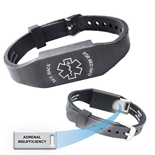 Custom Colour Silicone Medical ID Bracelets by Mediband