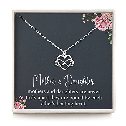 Mothers Day Gifts,Mother Daughter Heart Necklace Women Love Mom Mother's  Day Gift For Mother Gift On Clearance - Walmart.com