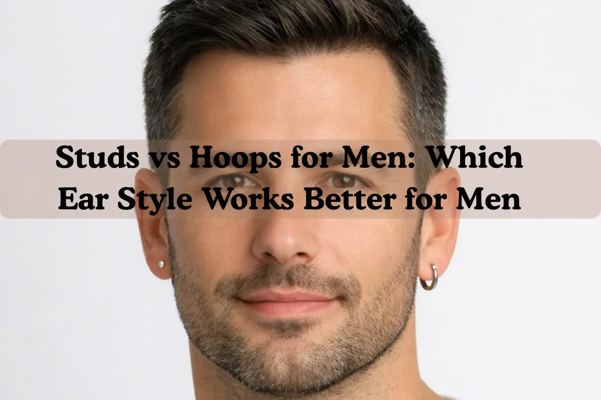 Studs vs Hoops for Men: Which Ear Style Works Better for Men