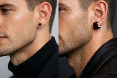 Magnetic Earrings vs Clip-On Earrings: Which Is Better for Men?