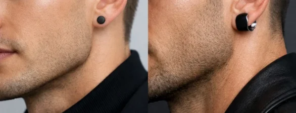 Magnetic Earrings vs Clip-On Earrings: Which Is Better for Men?